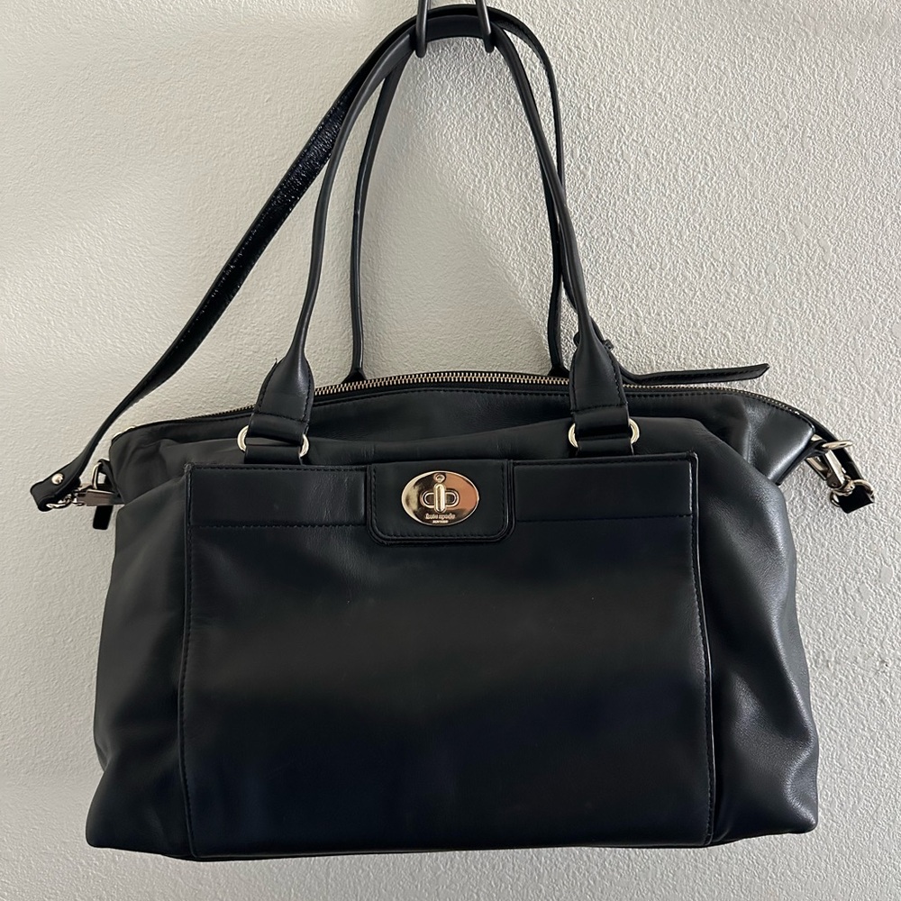 Kate Spade Black Leather Handbag